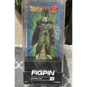 Dragon Ball Z: FiGPiN Enamel Pin Perfect Cell [28] Premium Jewel Case NEW
